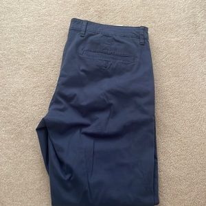 Weather proof vintage mens blue dress pants